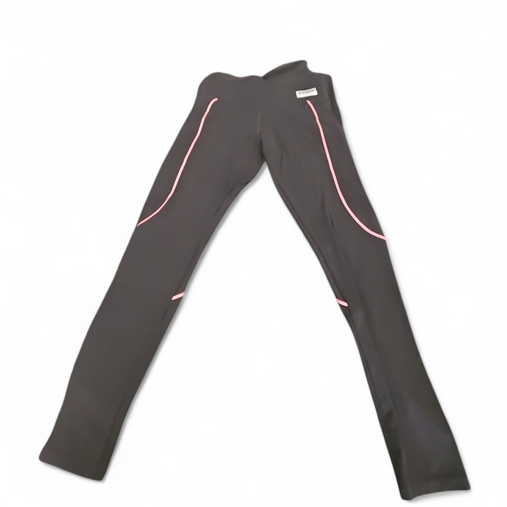 Victoria's‎ Secret Black Leggings with Pink Accents